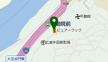 ピュアークック牛田店の地図画像