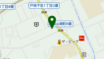 ユアーズ戸坂店の地図画像