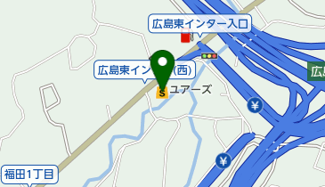 ユアーズ福田店の地図画像