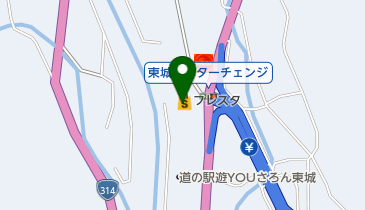 フレスタ東城店の地図画像