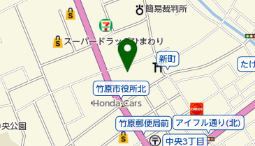 業務用食品スーパー竹原店の地図画像