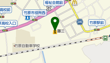 藤三竹原ショッピングセンターの地図画像