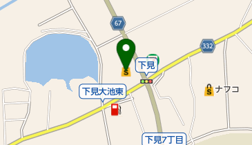 ショージ下見店の地図画像