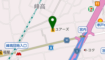 ユアーズ宮内店の地図画像