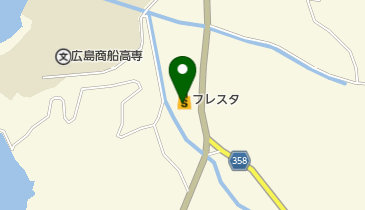 フレスタ大崎上島店の地図画像