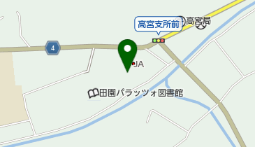 Aコープたかみや店の地図画像