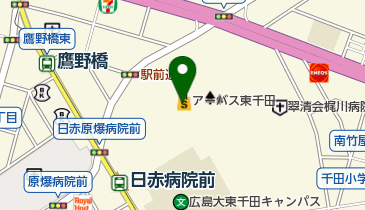 アルク東千田店の地図画像