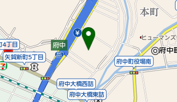 業務用食品スーパー府中店の地図画像