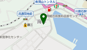 鮮Do!壱番館エブリイ呉海岸店の地図画像