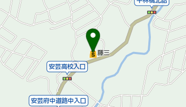 藤三温品店の地図画像