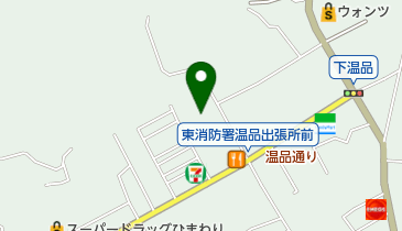 生鮮食品おだ温品店の地図画像