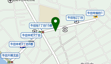 アルゾSELECT牛田店の地図画像