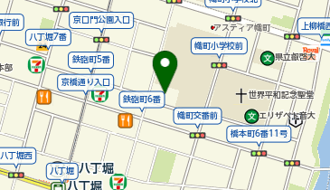 ユアーズ幟町店の地図画像