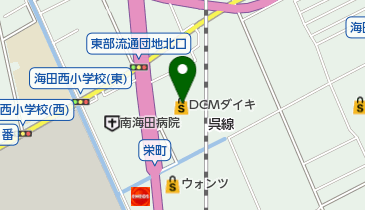 DCM海田店の地図画像