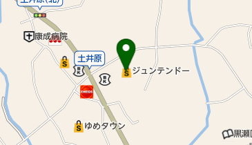 ホームセンタージュンテンドー黒瀬店の地図画像