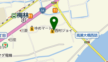 西村ジョイメガホームセンター八木店の地図画像