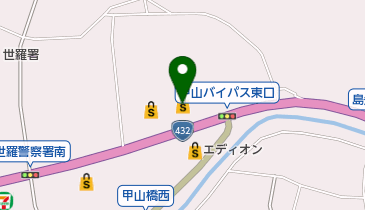 ホームセンタージュンテンドー甲山店の地図画像