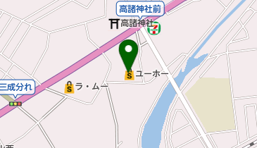 ホームセンターユーホー松永店の地図画像