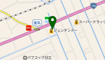 ホームセンタージュンテンドー安芸津店の地図画像