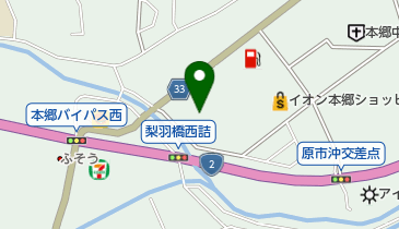 ホームプラザナフコ本郷店の地図画像