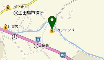 ホームセンタージュンテンドー大柿店の地図画像