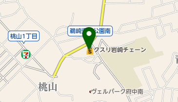 クスリ岩崎チェーン広島府中南店の地図画像