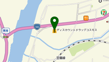 ディスカウントドラッグコスモス十日市店の地図画像