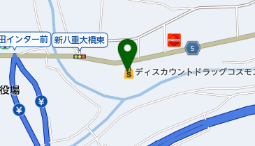 ディスカウントドラッグコスモス千代田店の地図画像