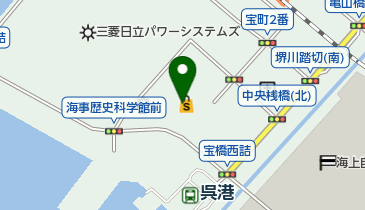 ゆめタウン呉の地図画像