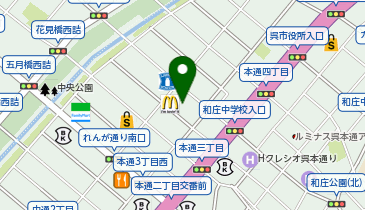 呉ポポロショッピングセンターの地図画像