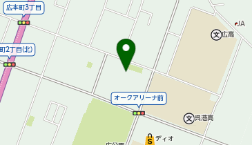 ハローズ呉広モールの地図画像