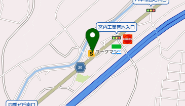 ワークマンプラス廿日市宮内店の地図画像