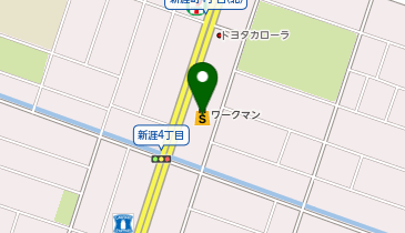 ワークマンプラス福山新涯店の地図画像