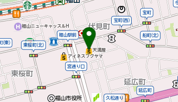 familiar天満屋福山店の地図画像