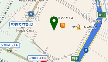 ジーユーイオンモール広島府中店の地図画像