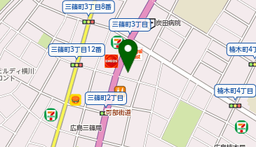 本間ゴルフ広島店の地図画像