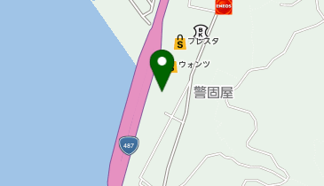 ポイント呉警固屋店の地図画像