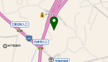 ポイント東広島店の地図画像