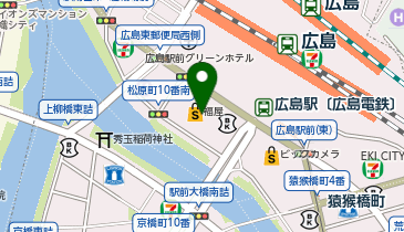 ヴィクトリアゴルフ福屋広島駅前店の地図画像