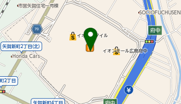コジマ&times;ビックカメライオンモール広島府中店の地図画像