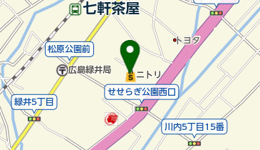ニトリ広島インター店の地図画像