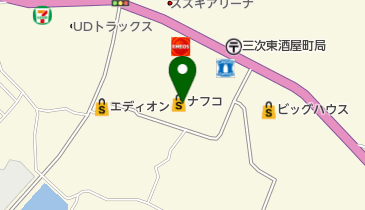 ナフコツーワンスタイル三次店の地図画像