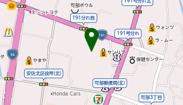 ニトリサンリブ可部店の地図画像