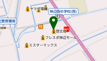 啓文社コア神辺店の地図画像
