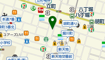 (有)アカデミイ書店の地図画像