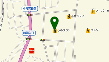 明林堂書店ゆめタウン大竹店の地図画像