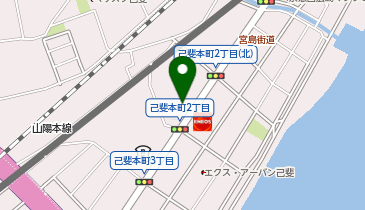 ブックオフ広島己斐本町店の地図画像