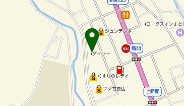 ダイソーフジ竹原店の地図画像