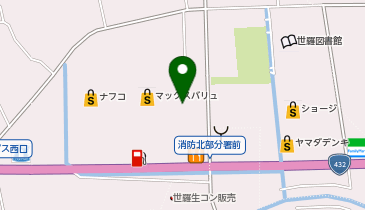ダイソーマックスバリュ世羅店の地図画像