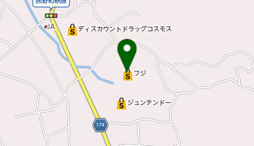 ダイソーフジ熊野店の地図画像